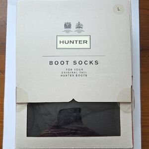 Hunter Black Boot Socks for Tall Boots